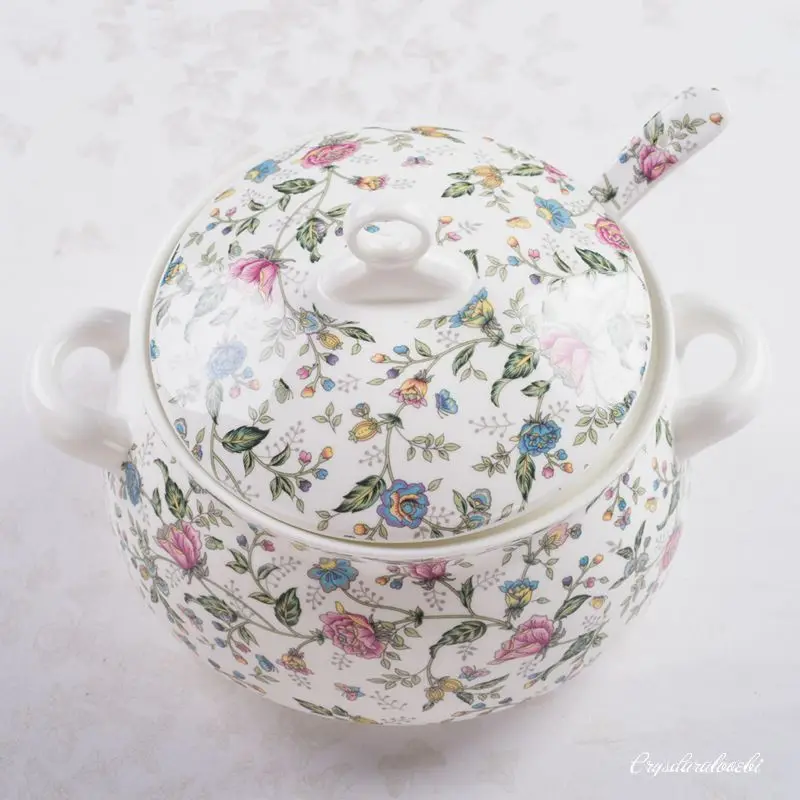 Tureen in porcellana da 9 poll - Food Storage Of Plants recensione e prezzo