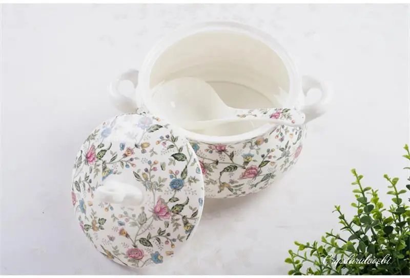Tureen in porcellana da 9 poll - Food Storage Of Plants recensione e prezzo