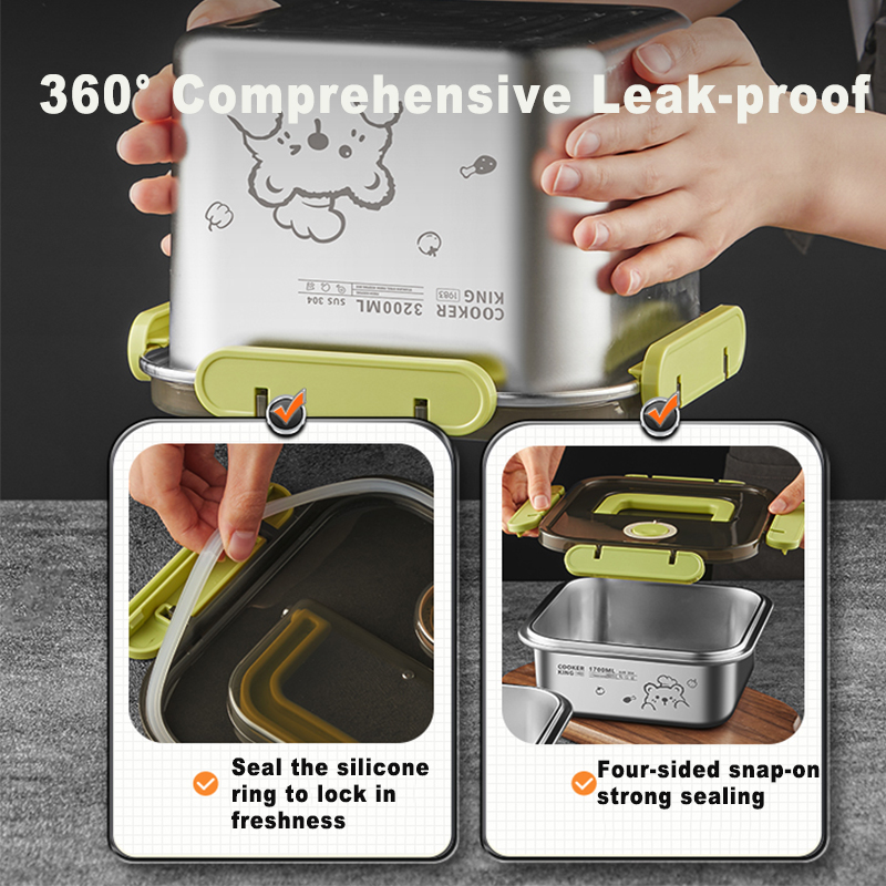 COOKER KING Contenitore per al - Food Storage Oven Safe recensione e prezzo