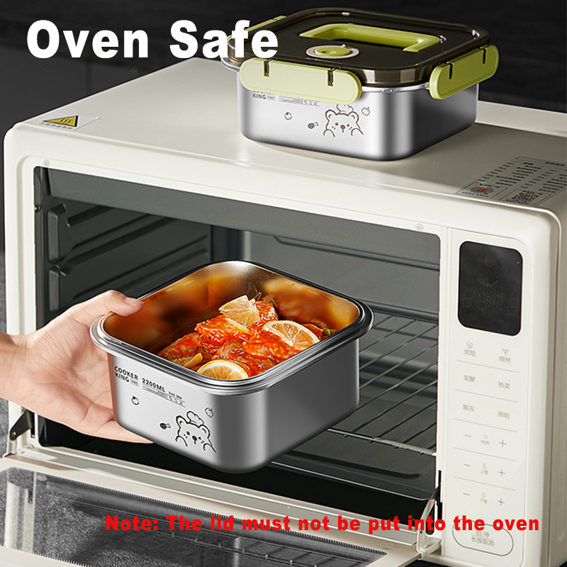 COOKER KING Contenitore per al - Food Storage Oven Safe recensione e prezzo