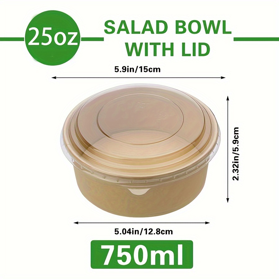 Ciotole di carta da 25 Oz/750  - Food Storage Warehouse recensione e prezzo