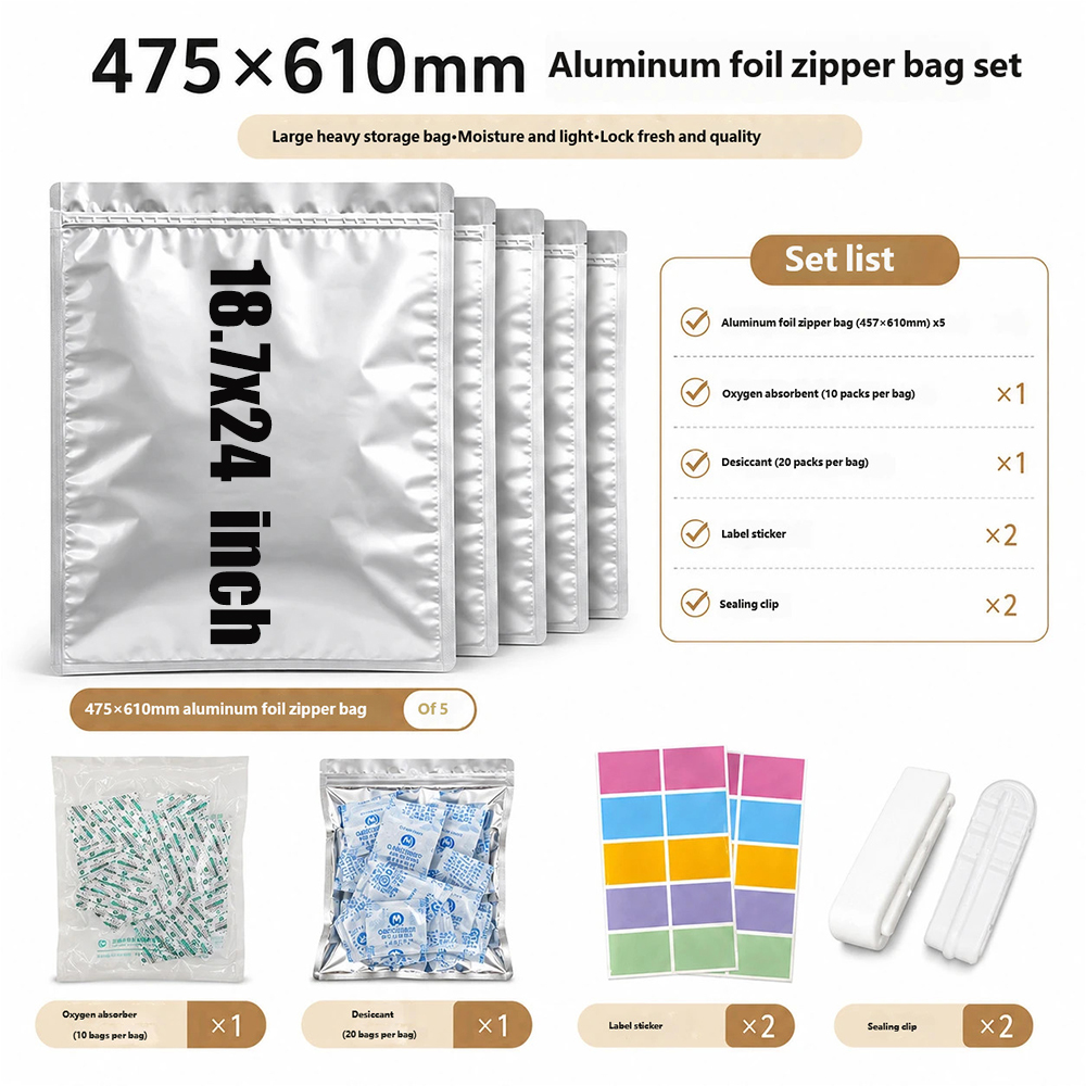 Confezione da 5 Sacchetti in A - Food Storage Oxygen Absorbers recensione e prezzo