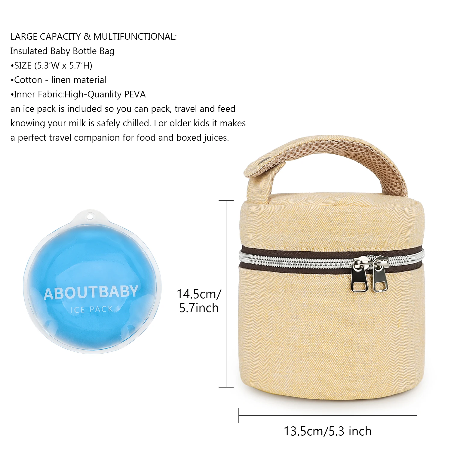 Borsa per biberon impermeabile - Food Storage And Temperature recensione e prezzo