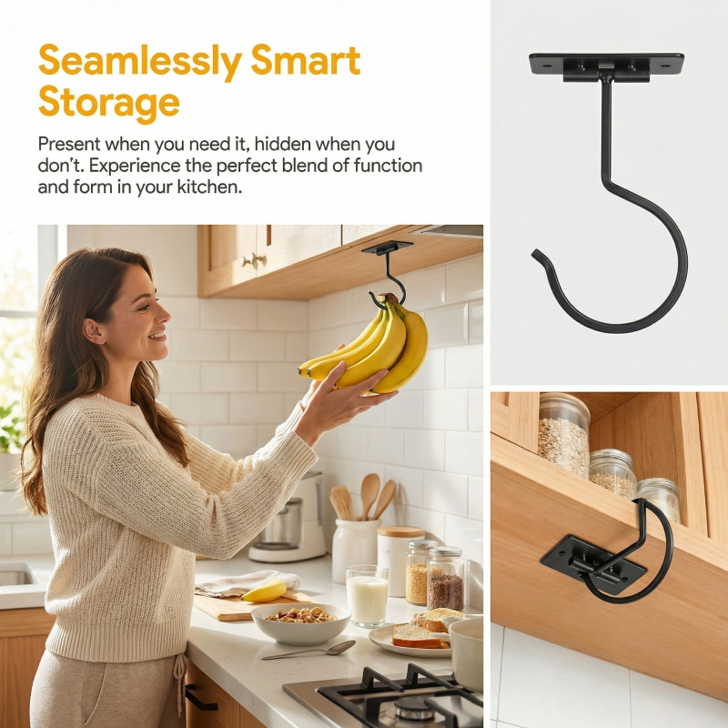 Gancio a banana autoadesivo in - Food Storage Warehouse recensione e prezzo