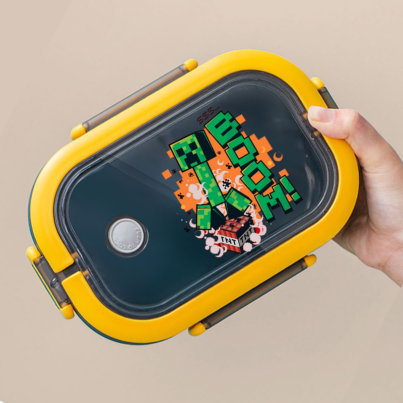Minecraftes Pixeles Bento Lunc - Food Storage Minecraft recensione e prezzo